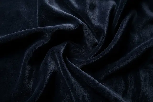 Midnight Navy Black Velvet