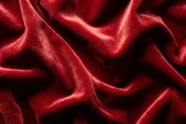 Rich Crimson Red Velvet