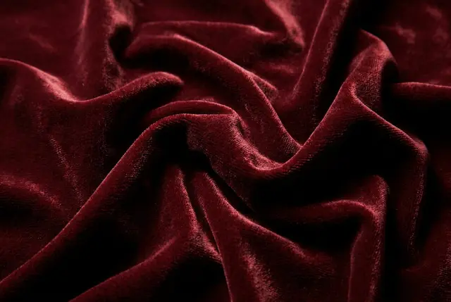 Dark Burgundy Oxblood Velvet